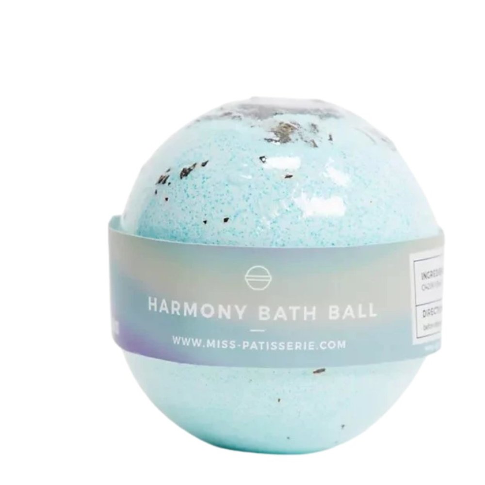 Crystal Harmony Bath Ball // Miss Patisserie Beauty // Clean + Vegan Skincare //